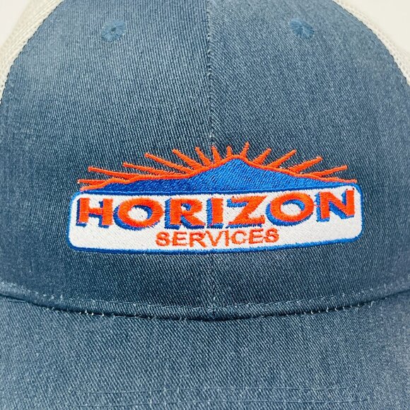 Port Authority Horizon Services 2 Tone Hat Snapback Ball Cap - Picture 2 of 5